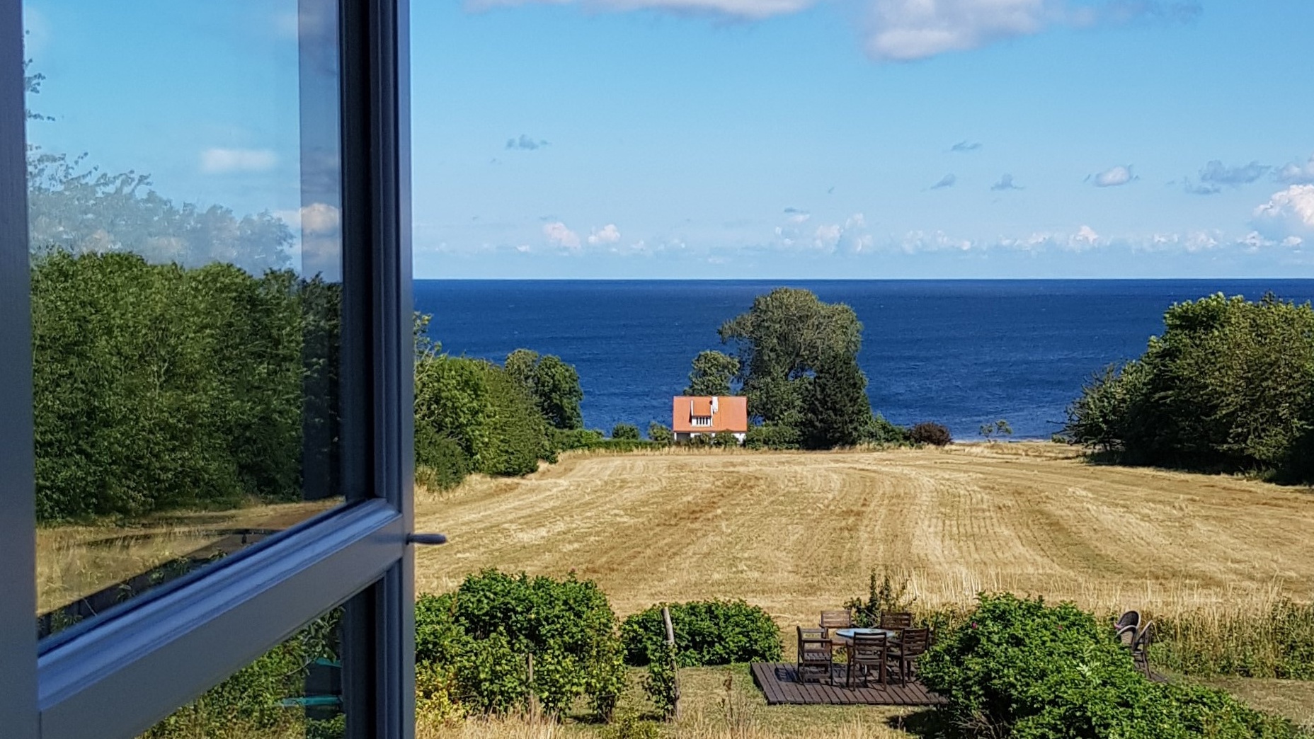 Meerblick von Pyttegården