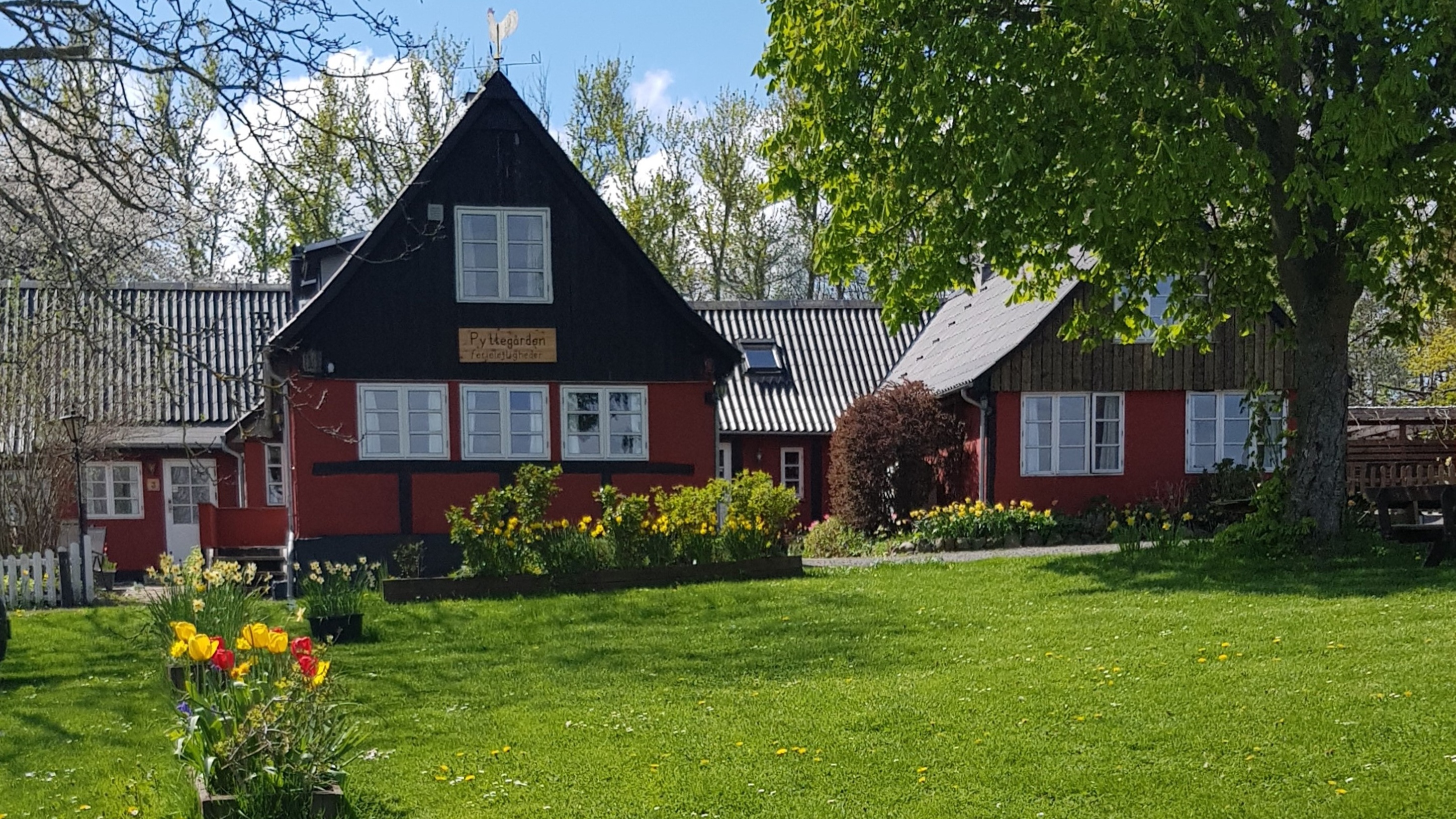 Pyttegården mit Garten