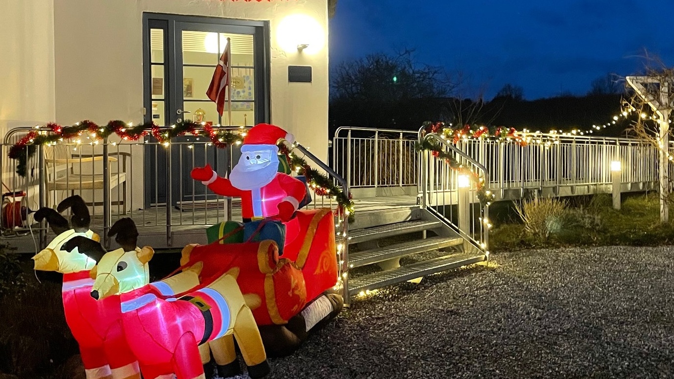 Jul ved Villa Klint