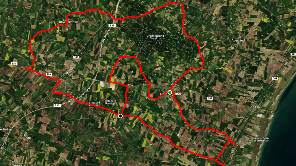 Radtouren: The Village Route - 56,5 km