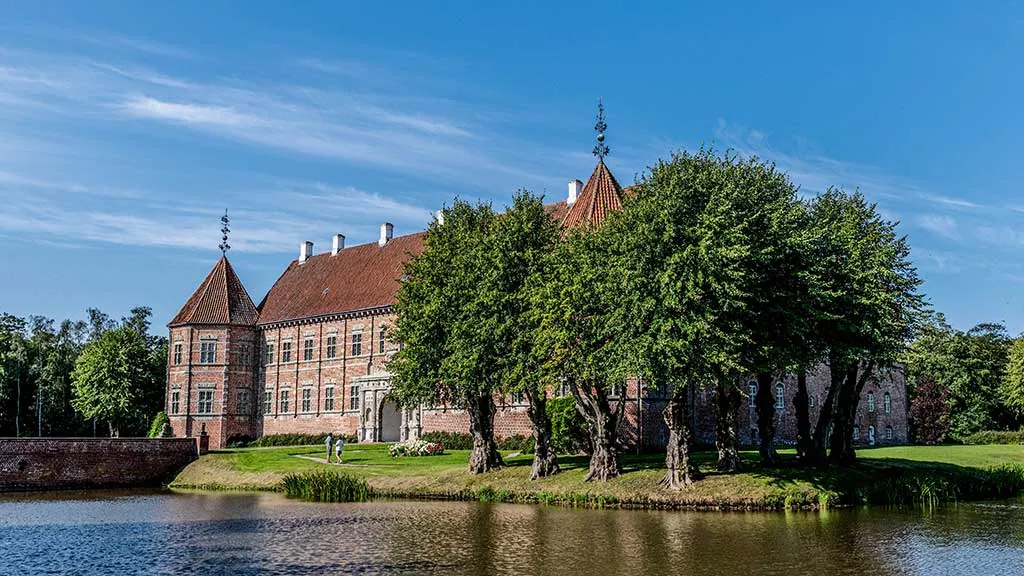 Voergaard Slot i Nordjylland