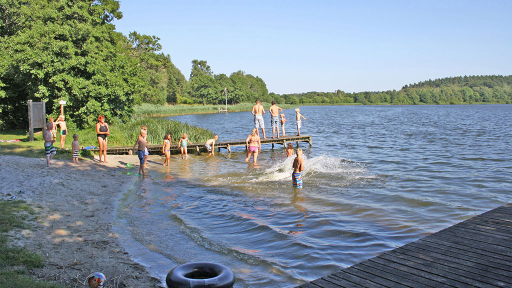 Skanderborg Sø Camping lake