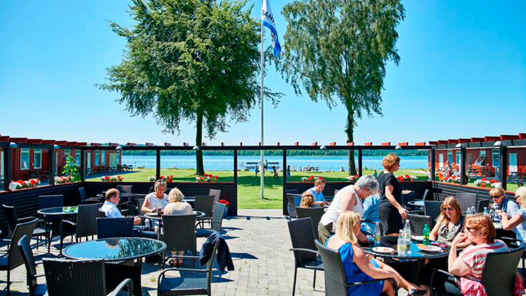Danhostel Skanderborg udendørsservering