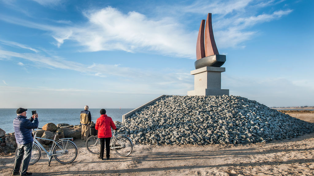 Granitskulptur Esbjerg Skibet