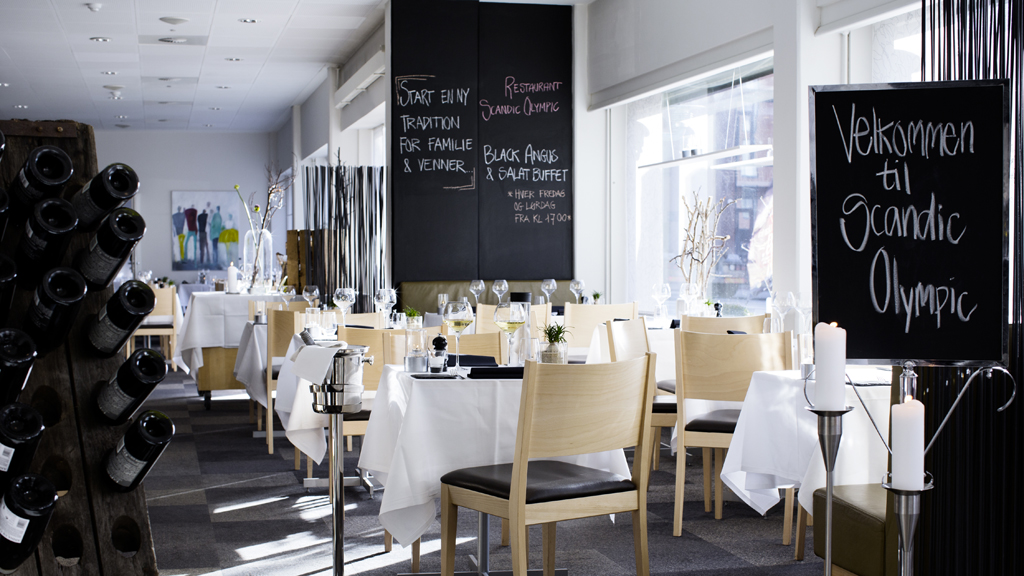Restaurant Scandic Olympic interior