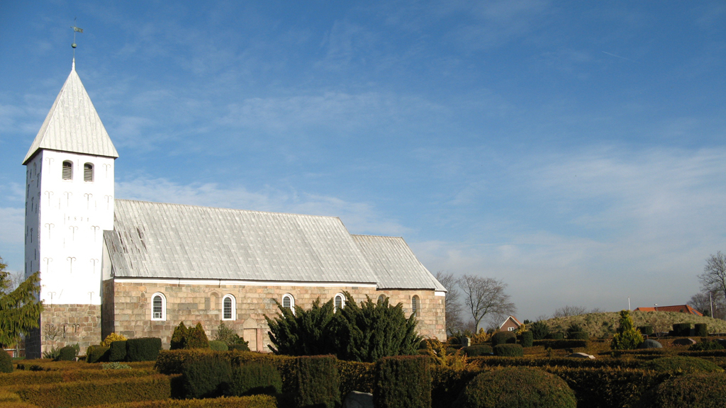 A beautiful medieval church | Bryndum Church