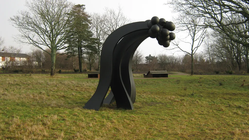Skulptur af Rui Chafes i Esbjerg