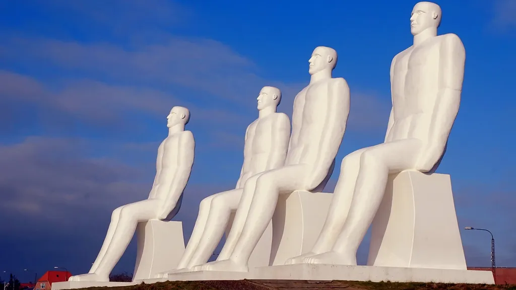 Mennesket ved Havet | Skulptur i Esbjerg