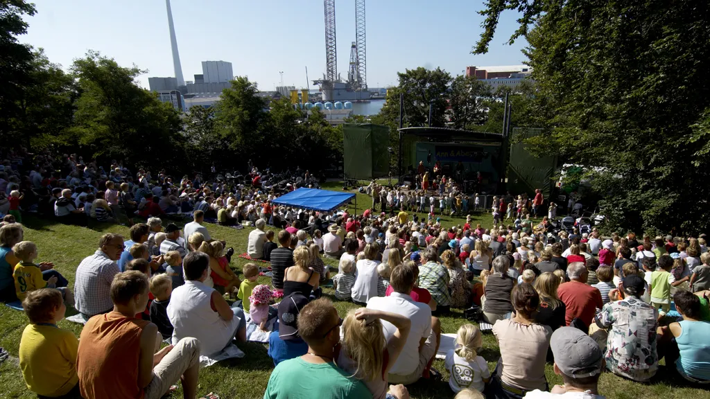 The Town Park in Esbjerg