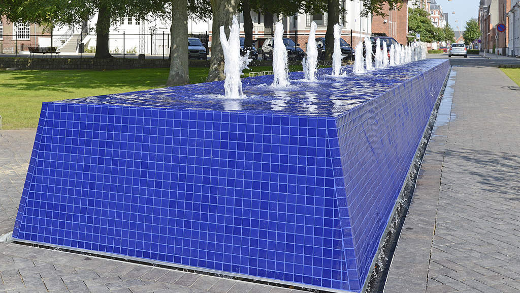 Wasser Skulptur in Esbjerg