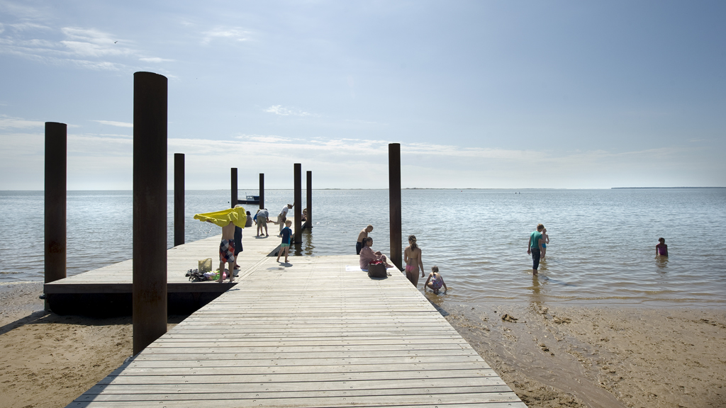 Hjerting Strand ved Esbjerg