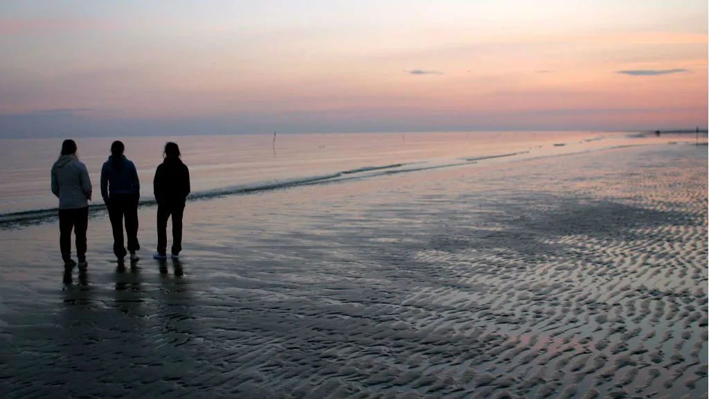 Social moments by the Wadden Sea on Fanø