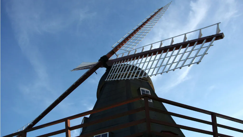 Mill wings on Sønderho mill Fanø