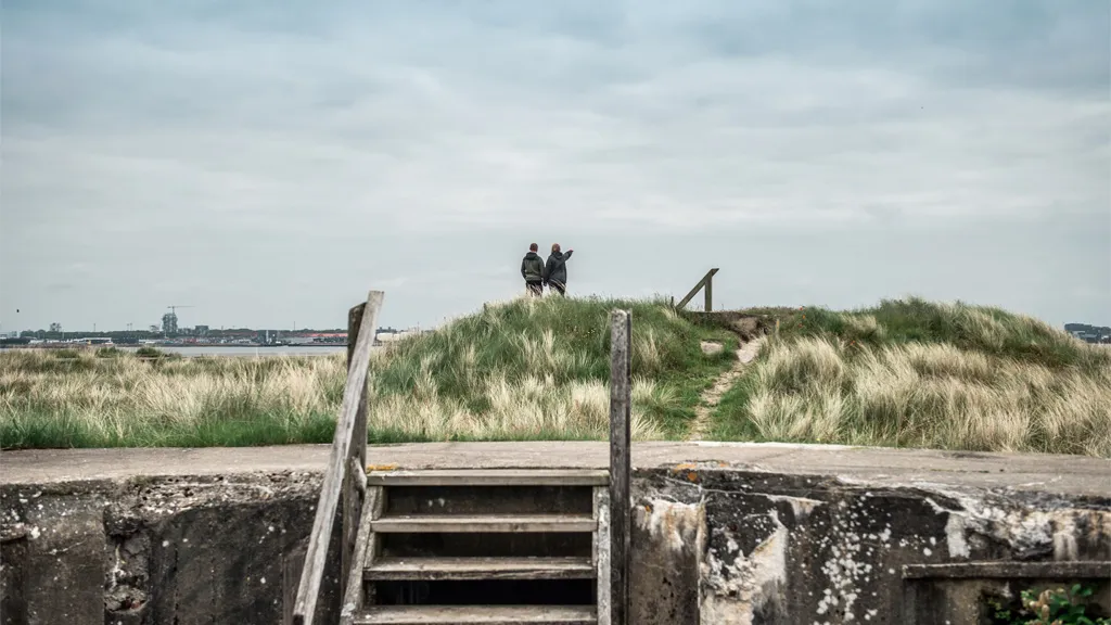 View from the Atlantic Wall on Fanø | By the Wadden Sea