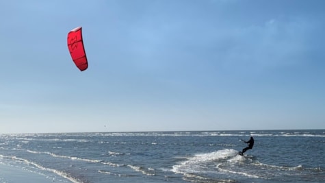 Club Fanø viser kite surf