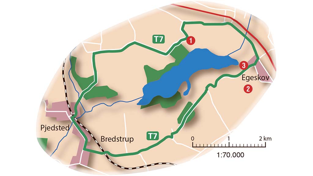 T6 Cycle route – Rands Fjord 15.5 km