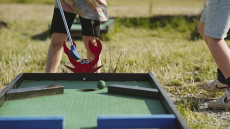 Minigolf i Havnens Oase