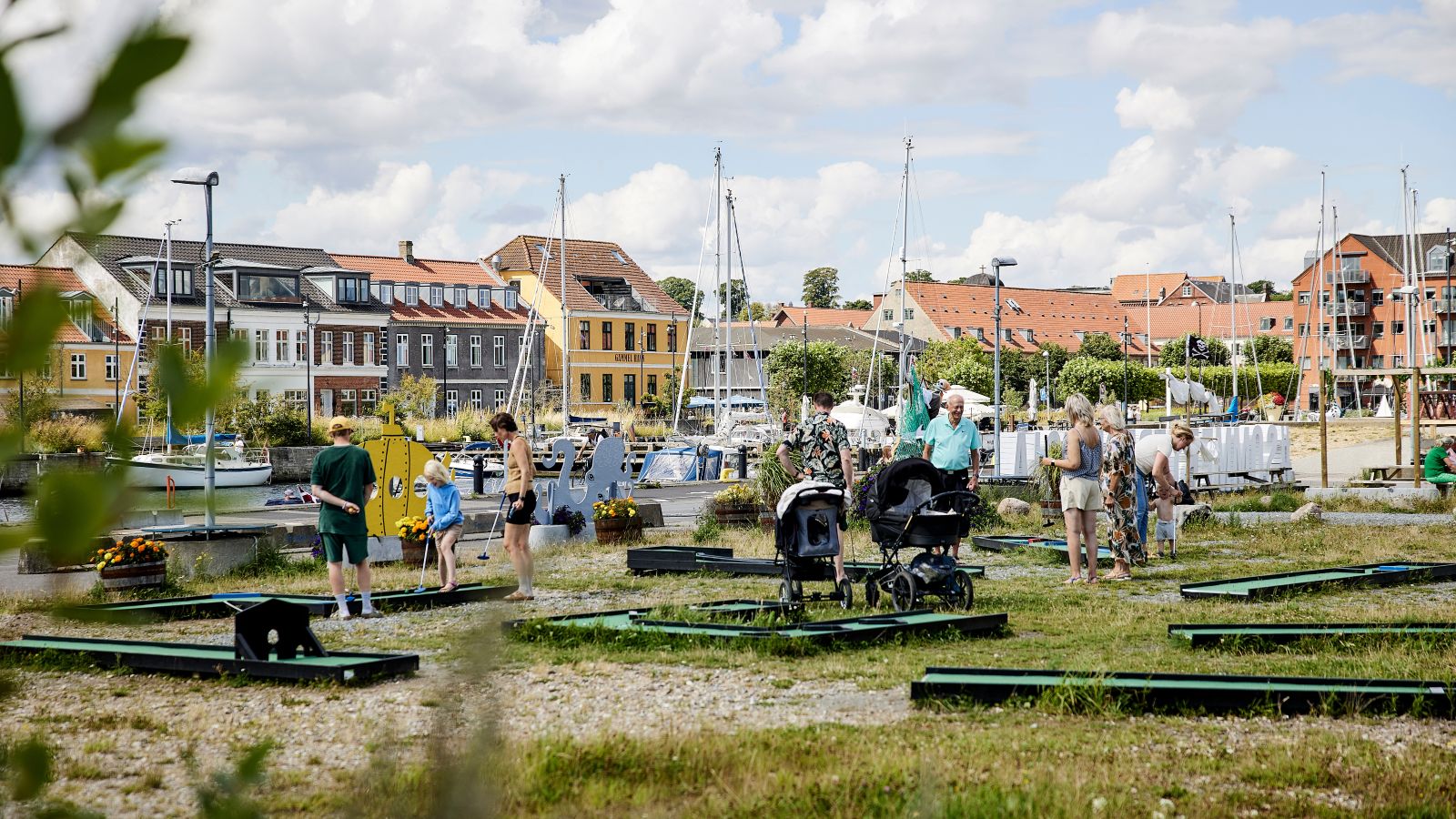 Minigolf i Havnens Oase