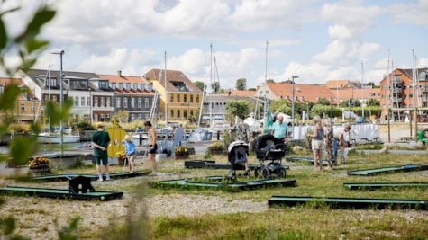 Minigolf i Havnens Oase