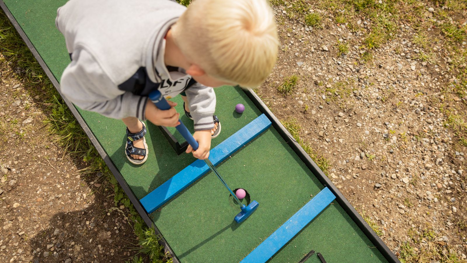 Minigolf i Havnens Oase