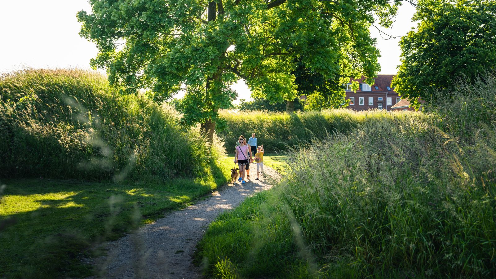 Familie på Fredericia Vold