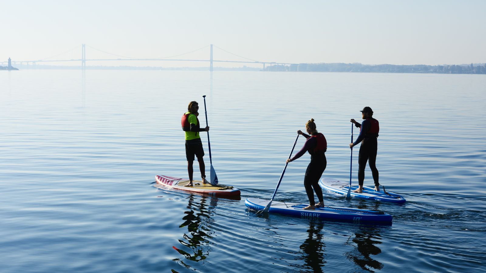Stand up paddle i Kanalbyen og Lillebælt