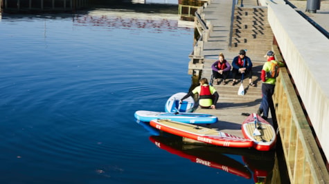 Stand up paddle i Kanalbyen og Lillebælt