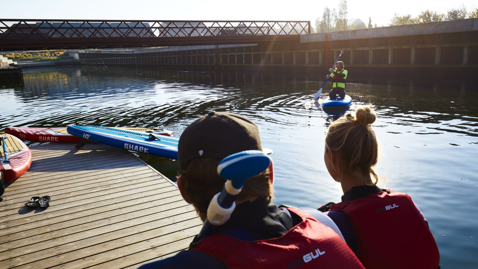 Stand up paddle i Kanalbyen og Lillebælt