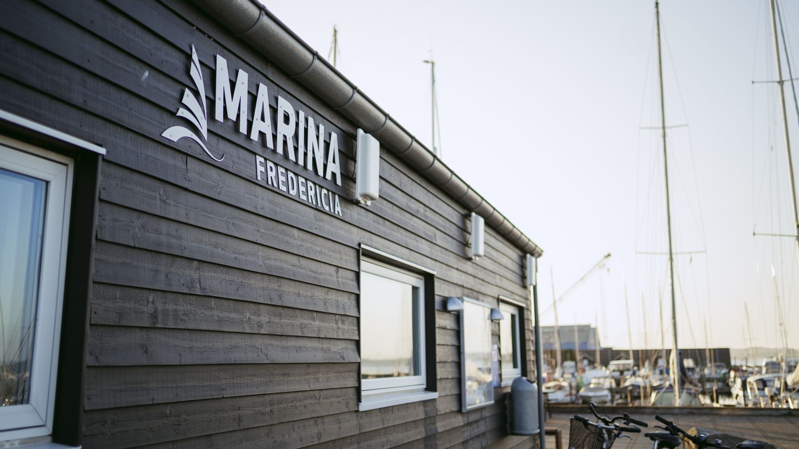 Skibe i lystbådehavnen Marina Fredericia