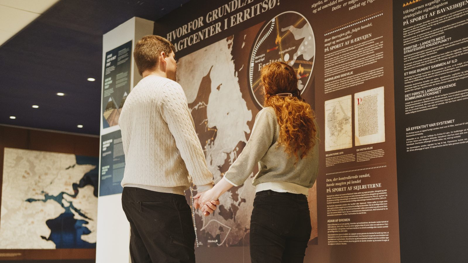 Viking Exhibition KONGESPOR at Fredericia Library