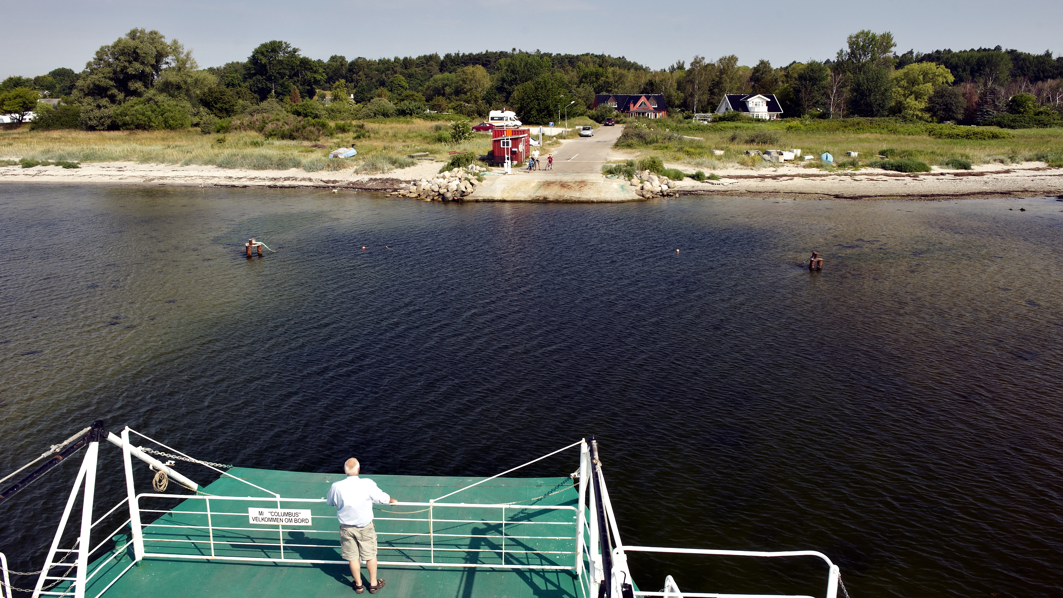 M/F Columbus | The ferry between Kulhuse and Sølager