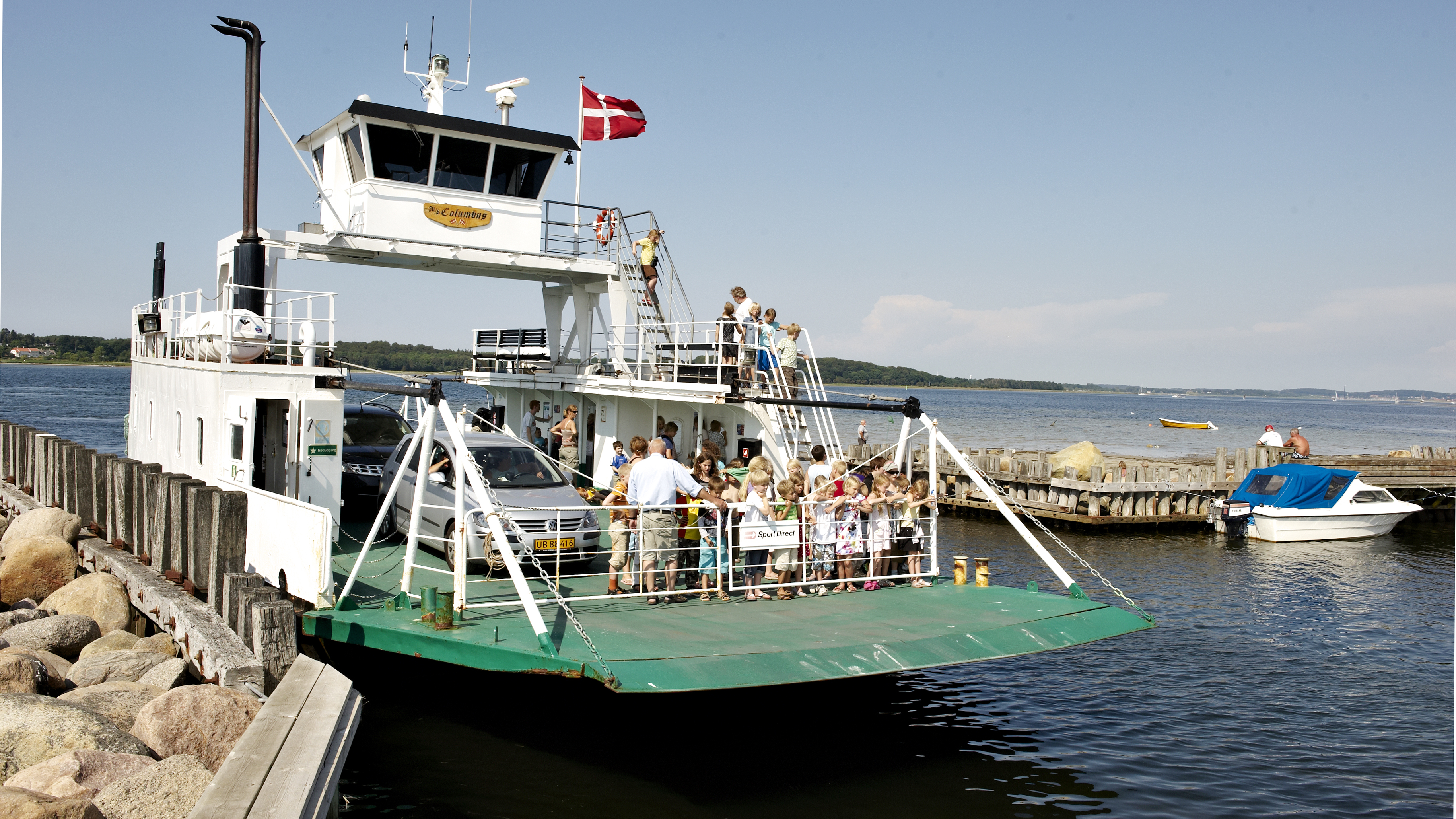 M/F Columbus | The ferry between Kulhuse and Sølager