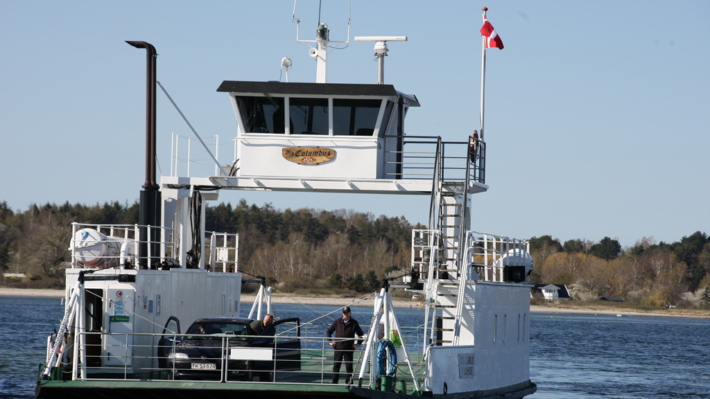 M/F Columbus | The ferry between Kulhuse and Sølager