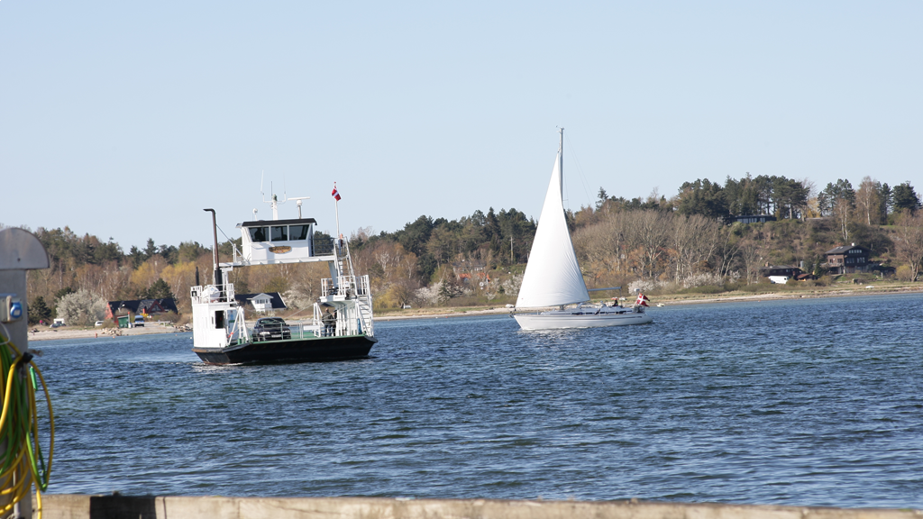 M/F Columbus | The ferry between Kulhuse and Sølager