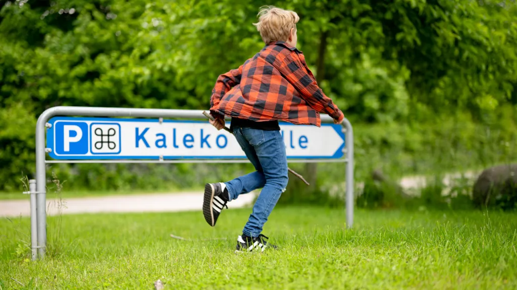 Kaleko Mølle skilt