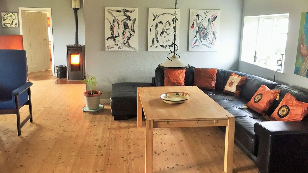 Stuen hos Oase Lyø