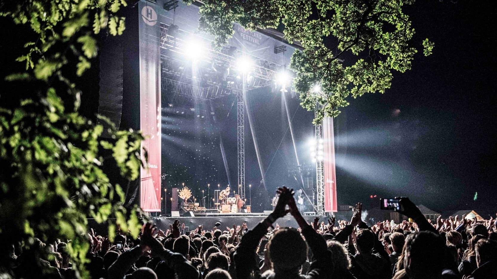 Concert at Heartland Festival at Egeskov Castle