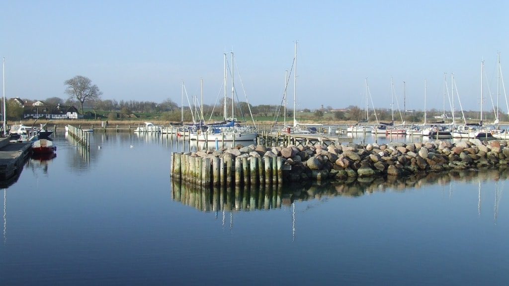 Lyø Hafen