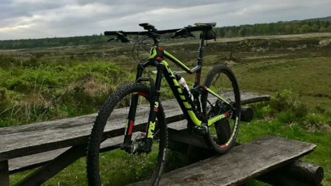 MTB-Spor i Stensbæk Plantage, Gram