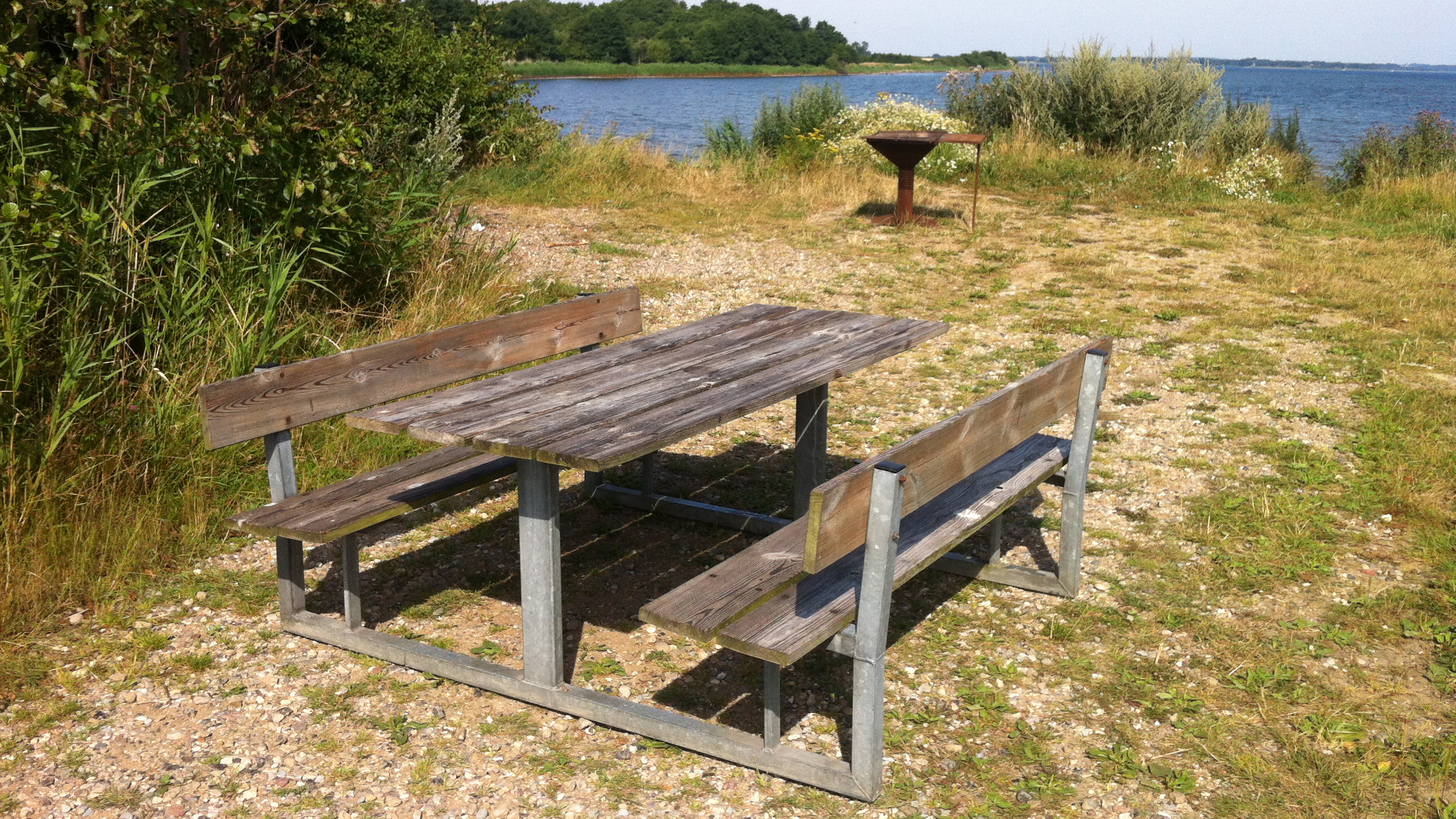 Shelter at Aarøsund Harbour