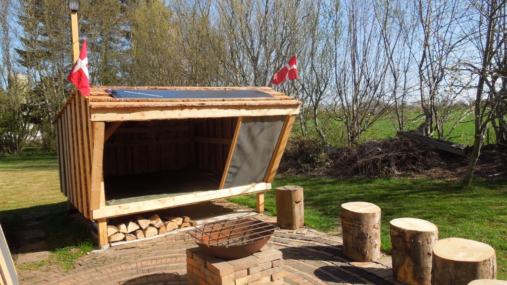 Shelter on Camino Haderslev Næs - Råde village