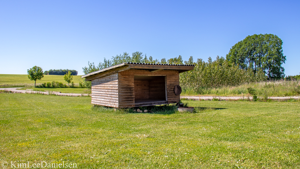 Fuglsang Shelter at the lake "Slivsøen"