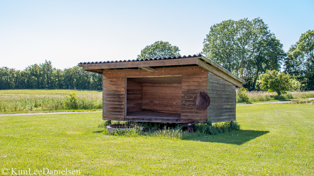 Fuglsang Shelter at the lake "Slivsøen"