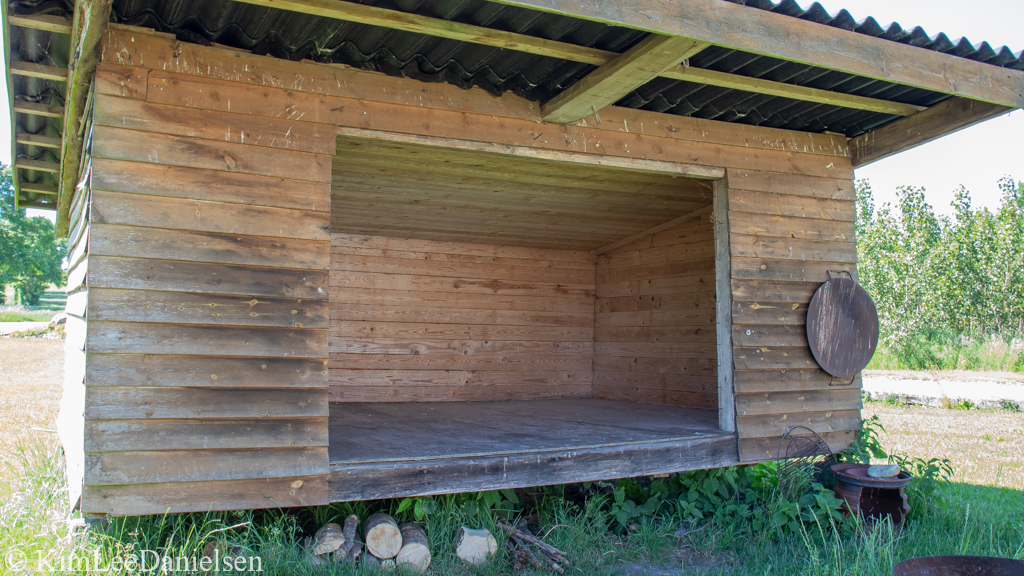 Fuglsang Shelter at the lake "Slivsøen"