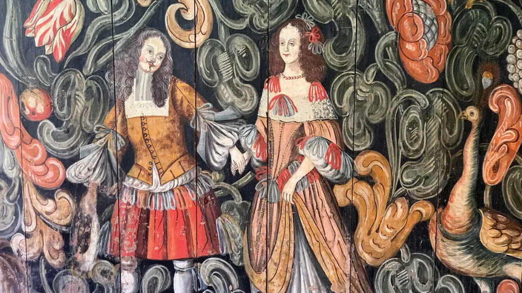 Mural painting, Ehlers Samlingen