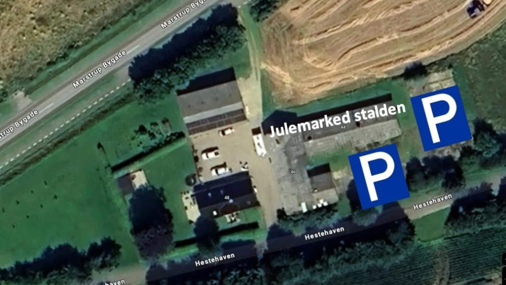 Parkeringsforhold, Marstrup Julemarked
