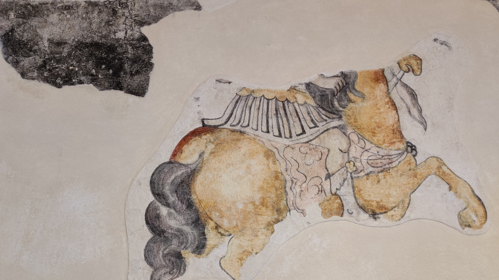 Kalkmaleri, Von Oberbergs Hus