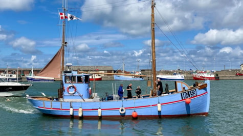 Havnerundfart med museumskutteren HG 159 "Johs. Hejlesen"