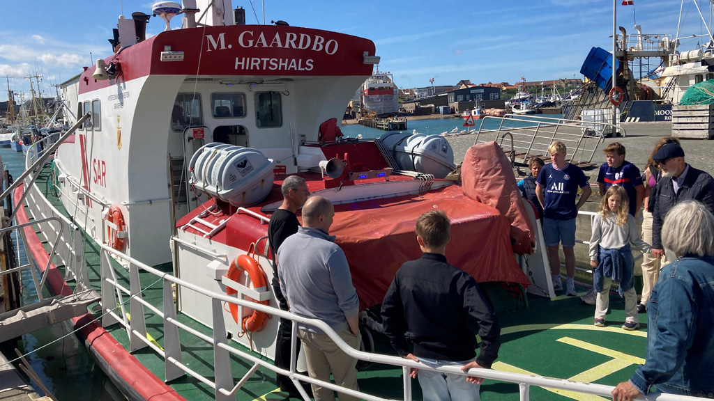 Omvisning på Hirtshals Redningsstation
