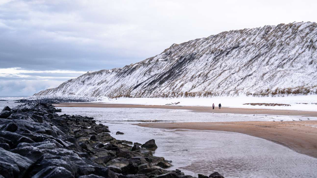 vinter ved nordvestkysten